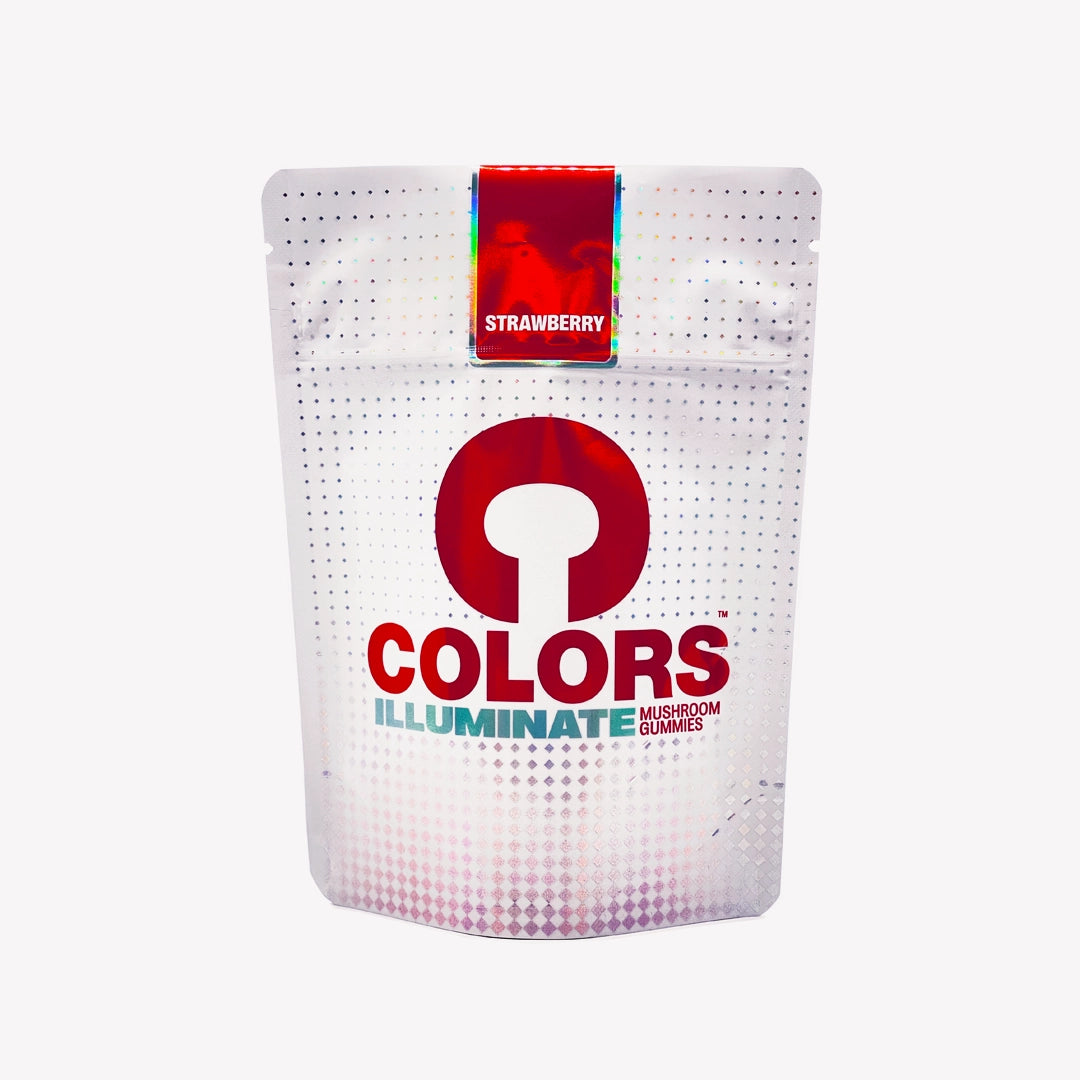 Colors | Illuminate Mushroom Gummies | 400 Mg Per Gummy | 60 Count Multicolor | Mood Support