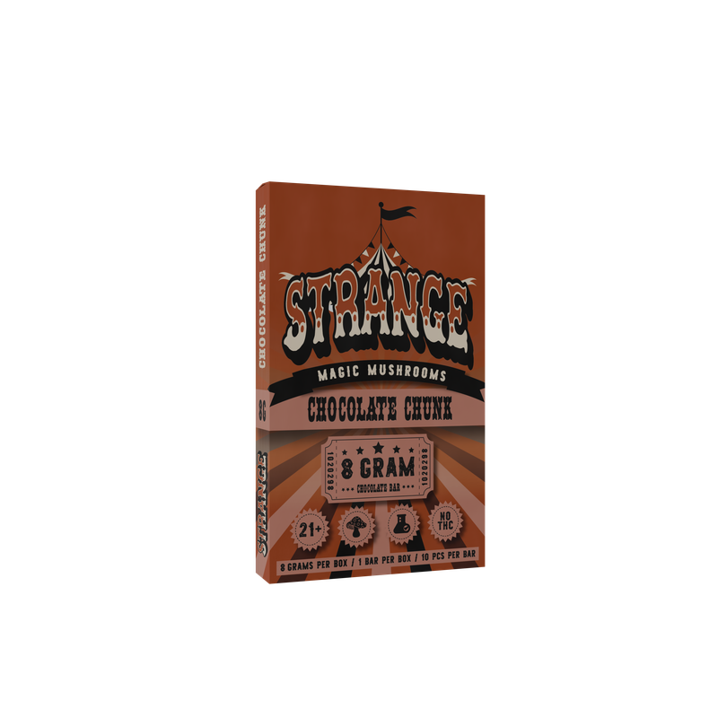 Strange – Chocolate Chunk (Mushroom Chocolate Bar)