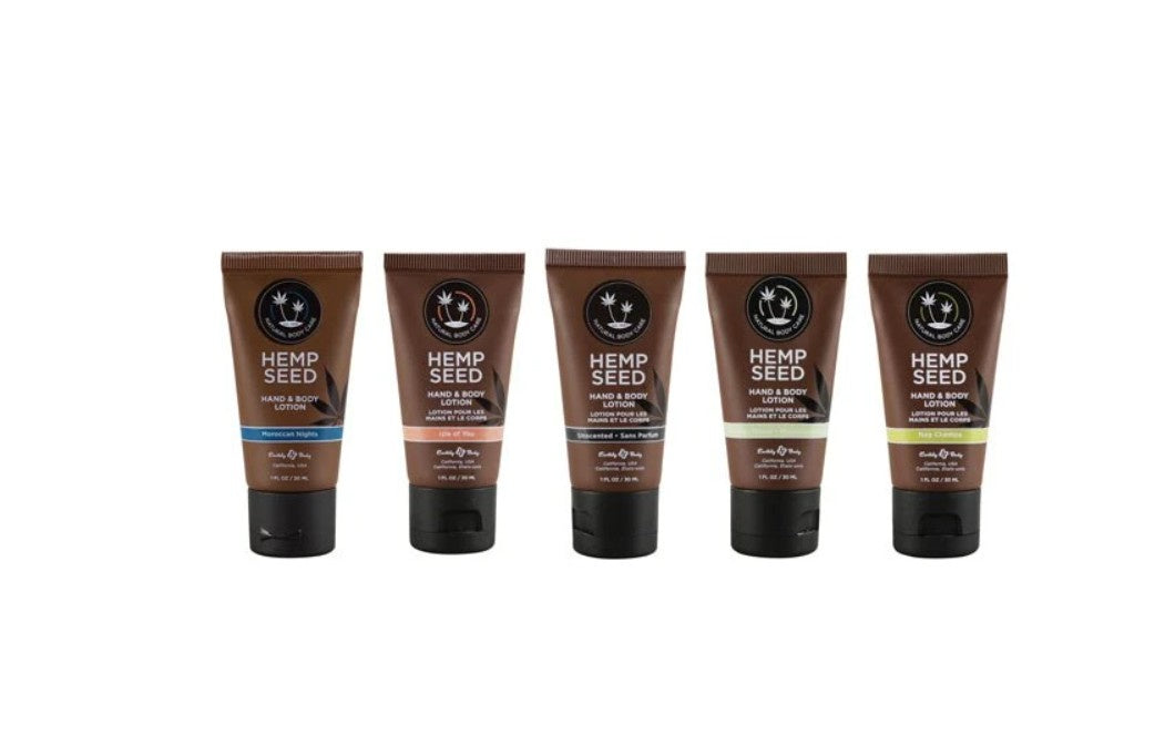 Earthly Body Hemp Seed Hand & Body Lotion | 1oz | Assorted Scents