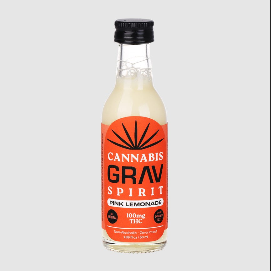 GRAV Spirit D9 THC Flavor Shot | 50mL | 100mg | Pink Lemonade