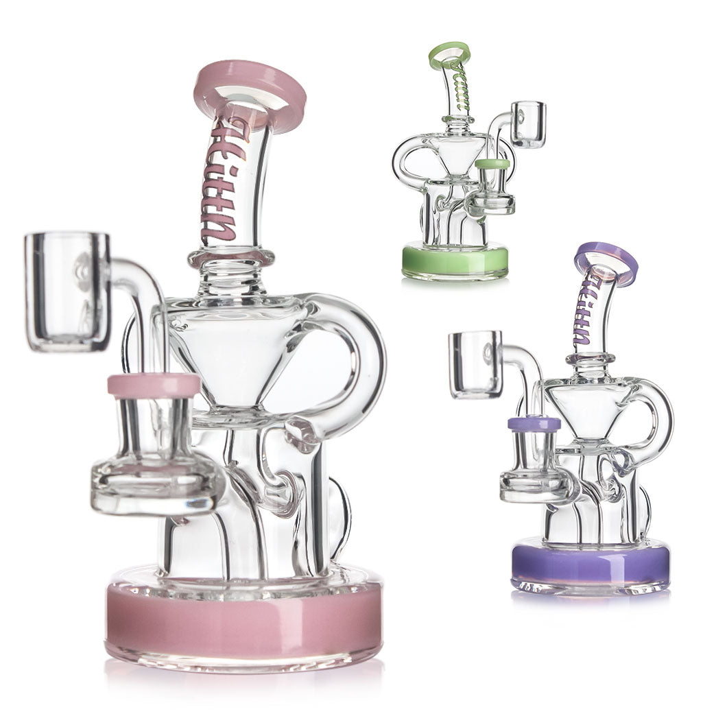 Hittn 6" Recycler Dab Rig