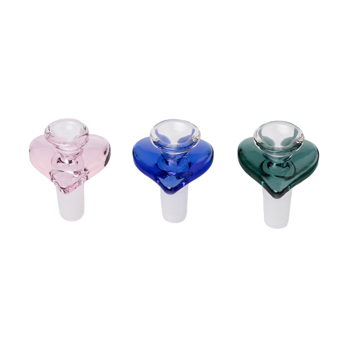 Human Grade | Heart Bowl, 14mm, 3 Pack
