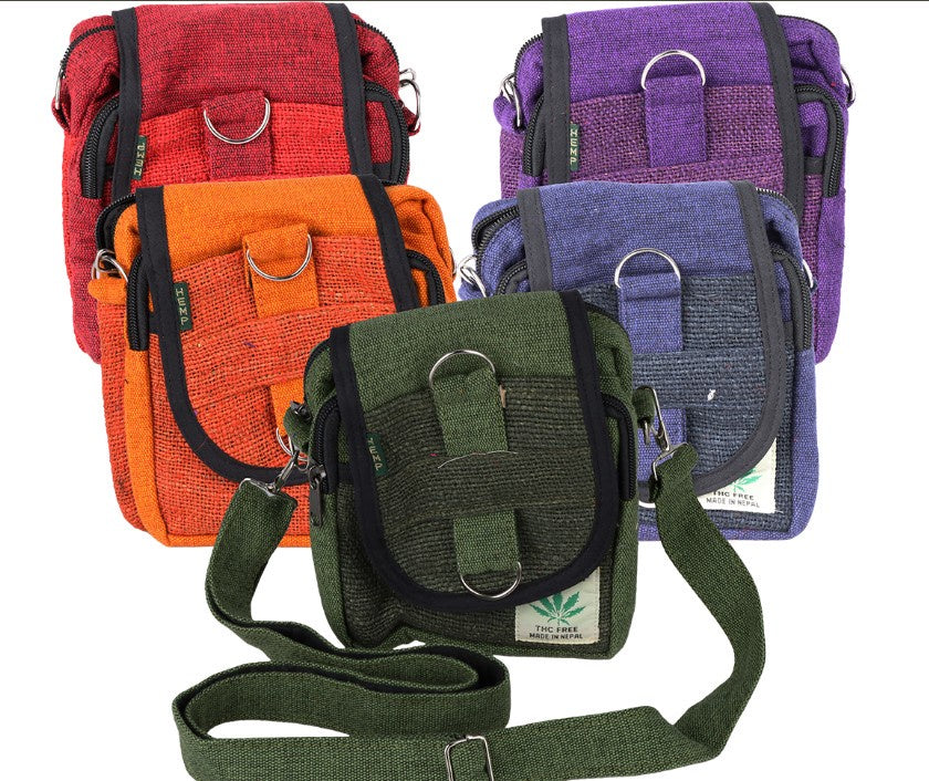Himalayan Hemp Passport Bag | 8" x 6"