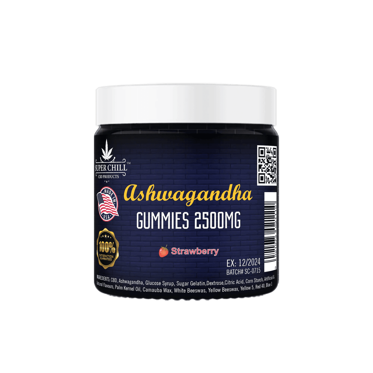 Super Chill CBD | Ashwagandha CBD Gummies - 2500mg