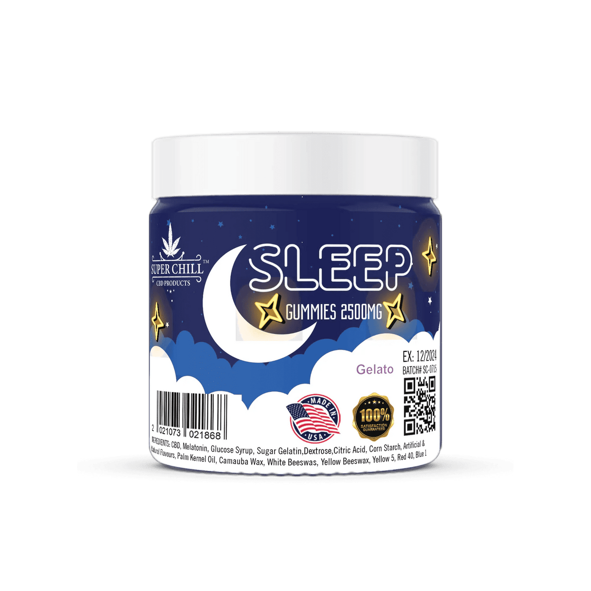 Super Chill CBD | Sleep CBD Gummies - 2500mg