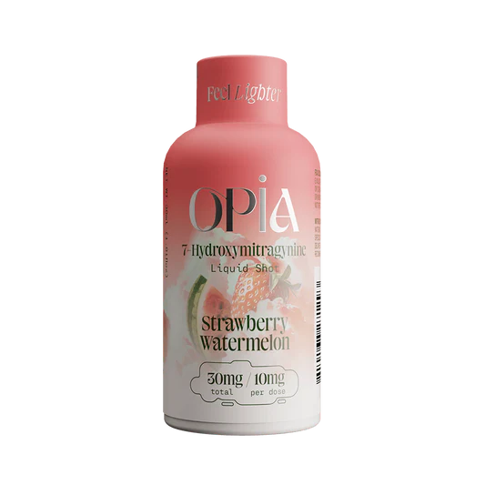 OPiA Liquid Shots 7-Hydroxymitragynine 30mg - Strawberry Watermelon