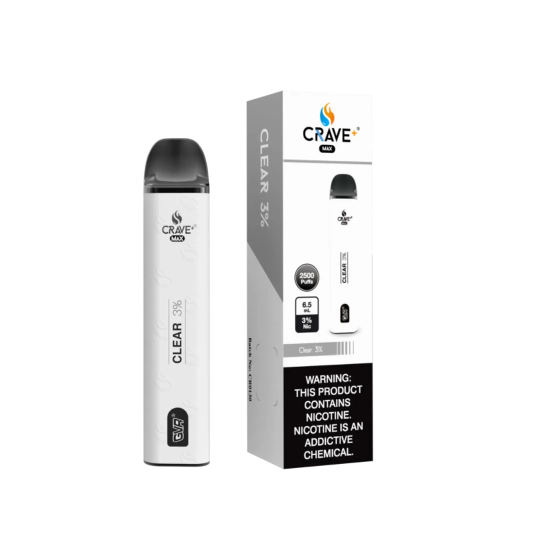 Crave+ Max 2500 Puffs