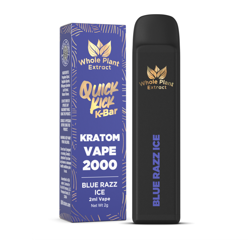 QK Kratom 2g disposable Vape
