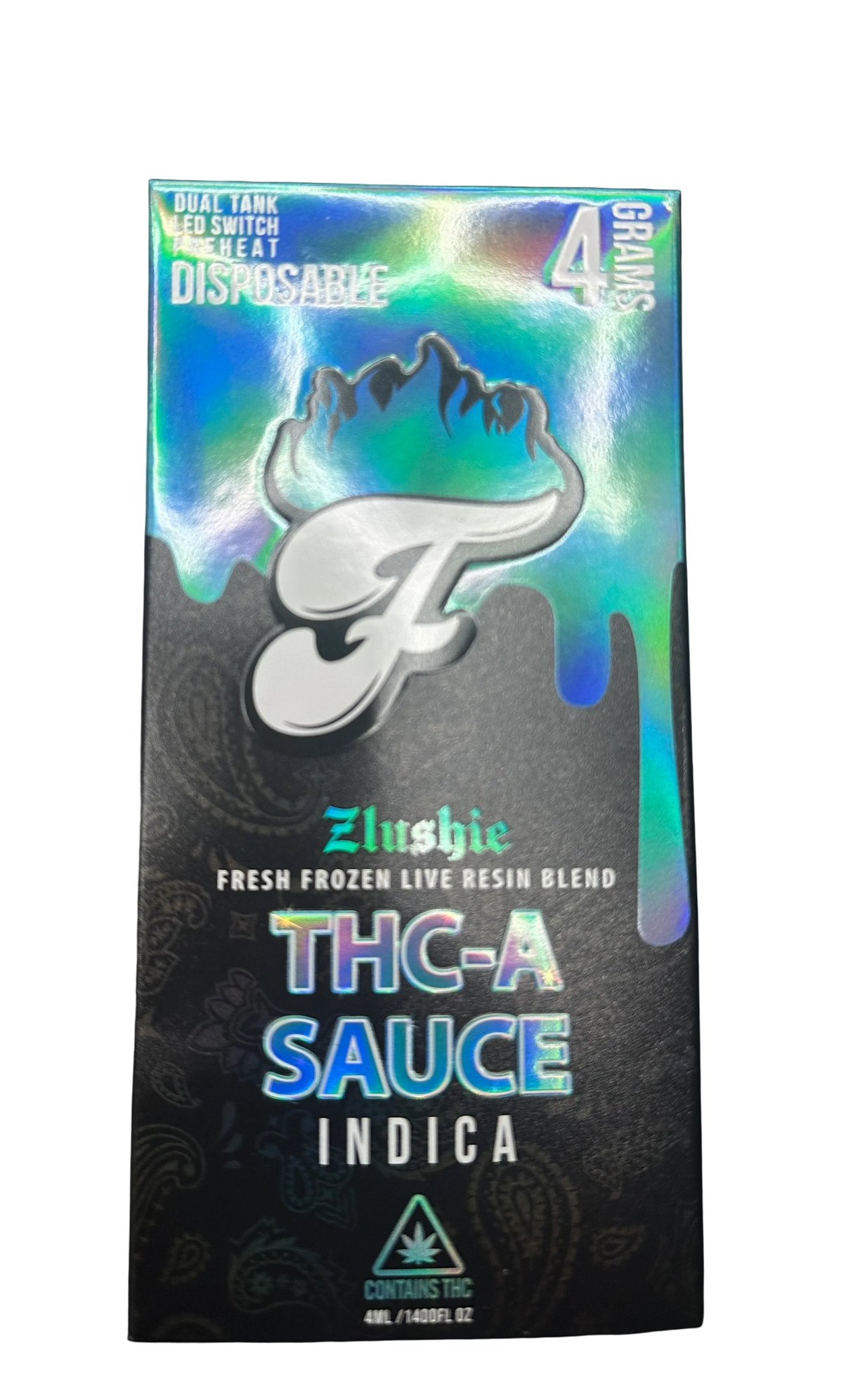Fuego Zlushie 94.32% THCa Sauce Disposable 4 Grams 5 Pack