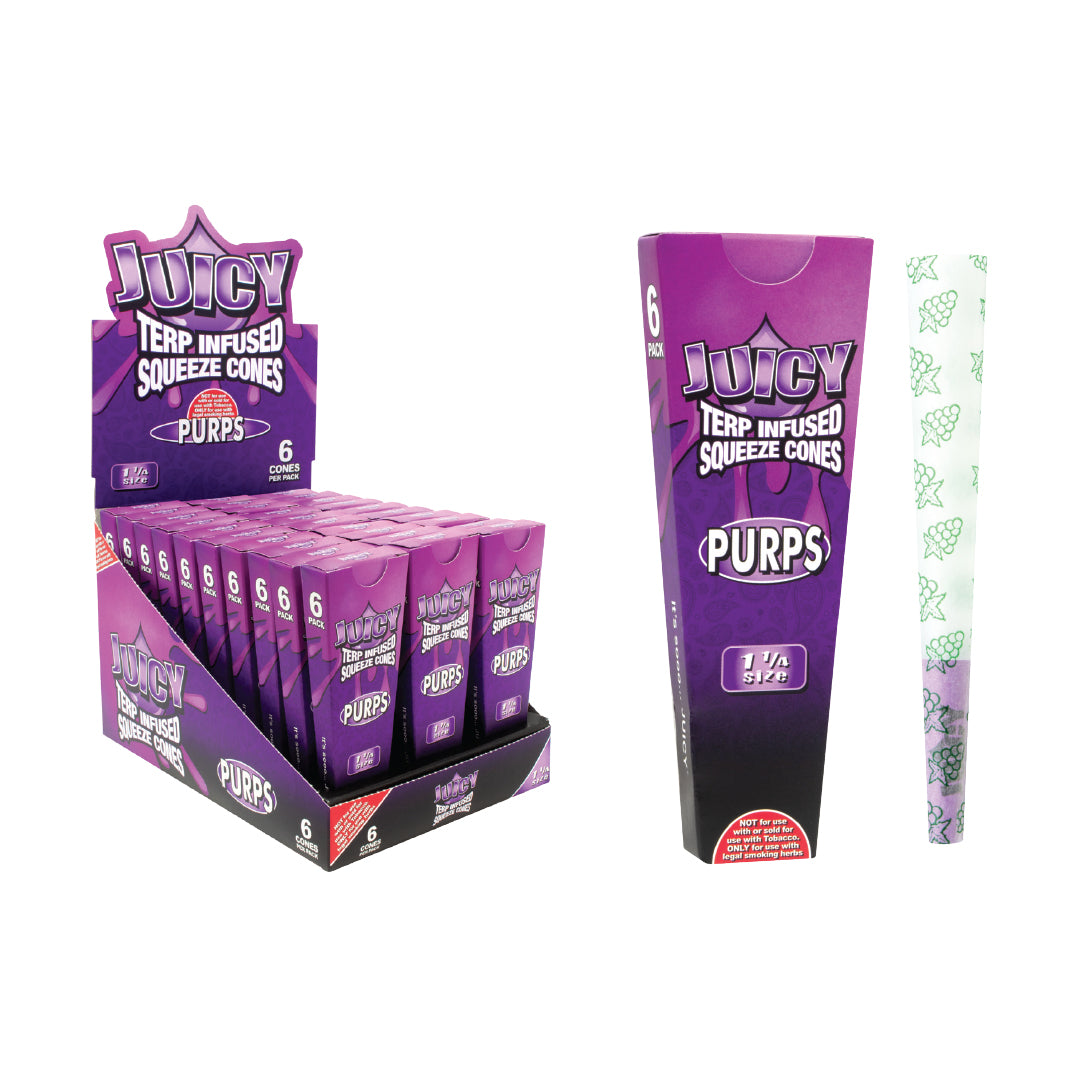 Juicy Jay's Terp Infused Squeeze - Purps - 1 1/4