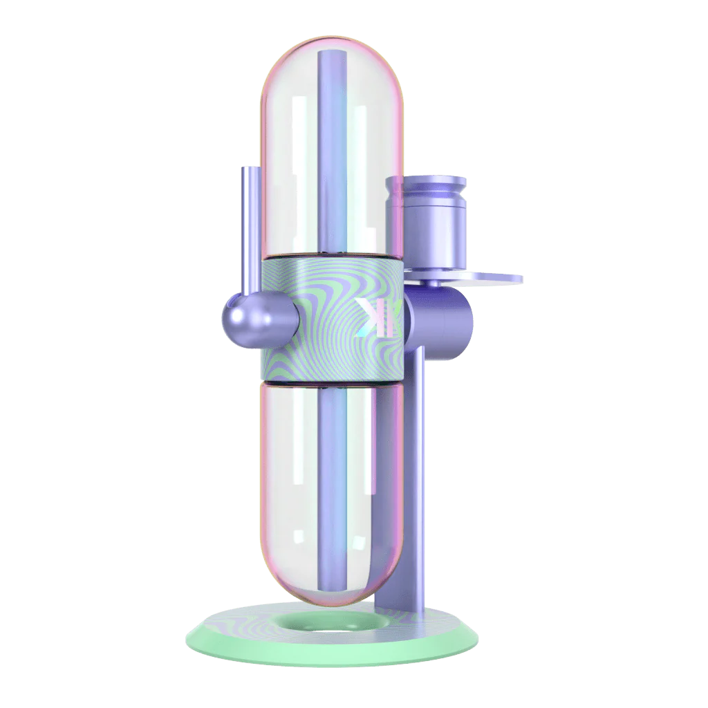Stundenglass X Khalifa Gravity Glass Bong - Violet Sky / Mints (Limited Edition)