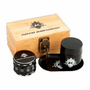Kozo Grinders Small Wooden Stash Box