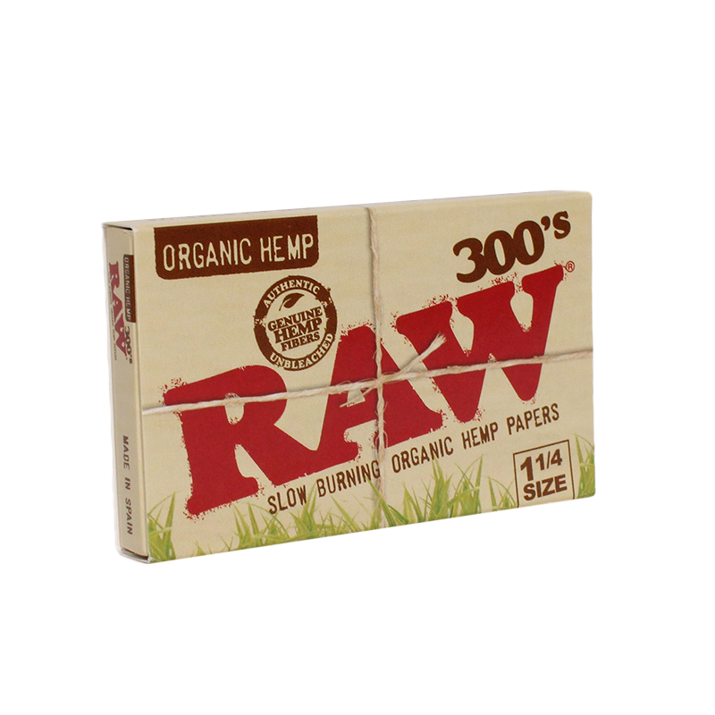 RAW | Organic Hemp Creaseless 1¼ - 300's