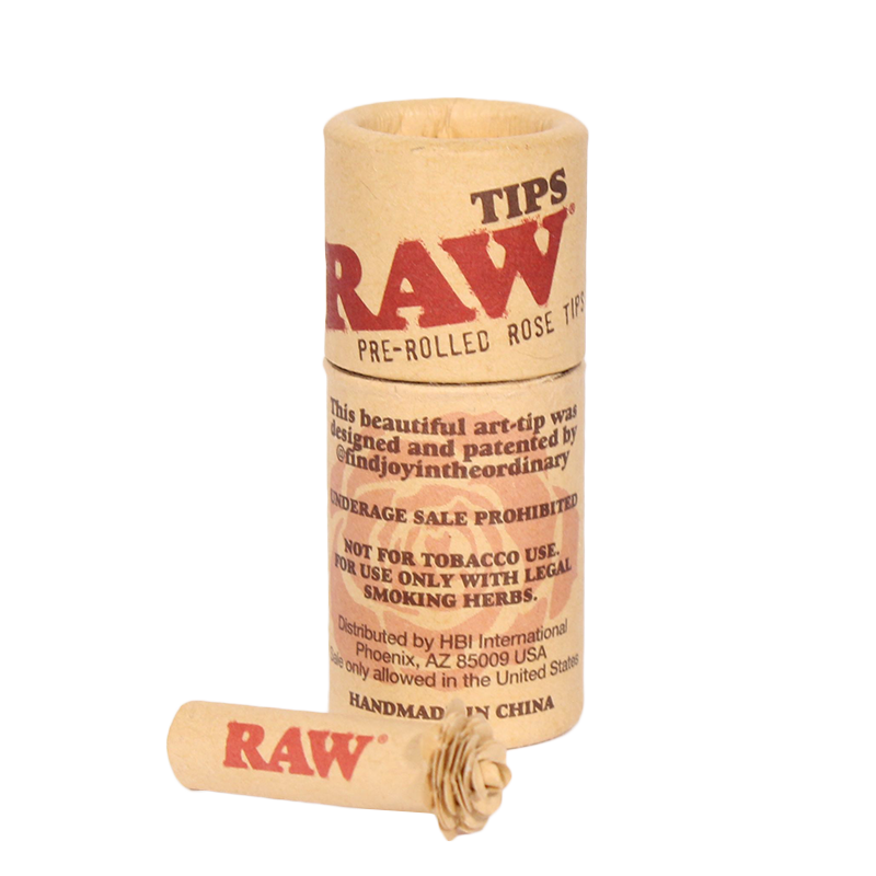 Raw | Pre-Rolled Rose Tips