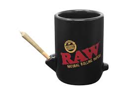 RAW COFFEE CUP WAKE UP AND BAKE UP