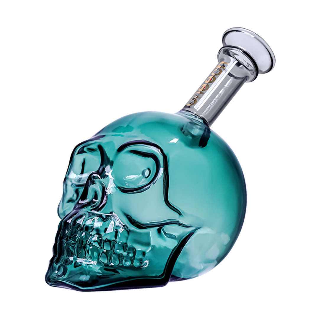 Cheech Hand pipe Skull Island - Teal