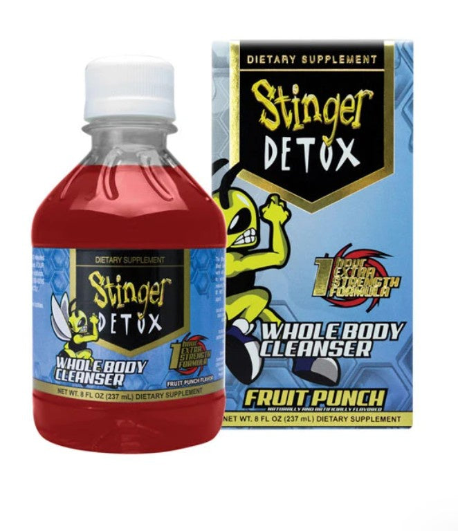 Stinger 1hr Whole Body Detox |Fruit Punch | 8oz