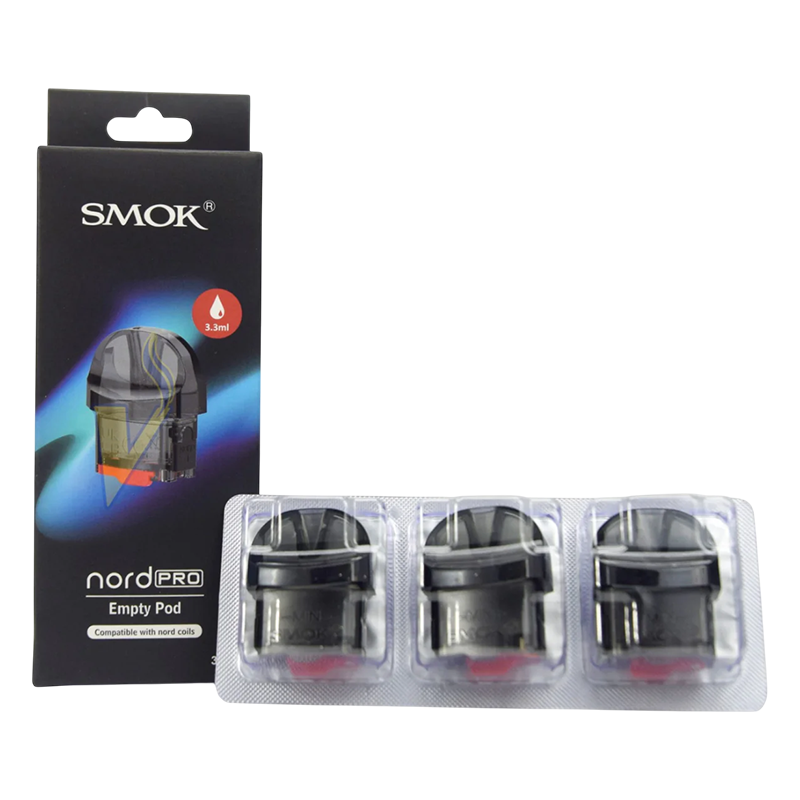 Smok | Nord Pro Empty Pod 3.3ml (3pk)