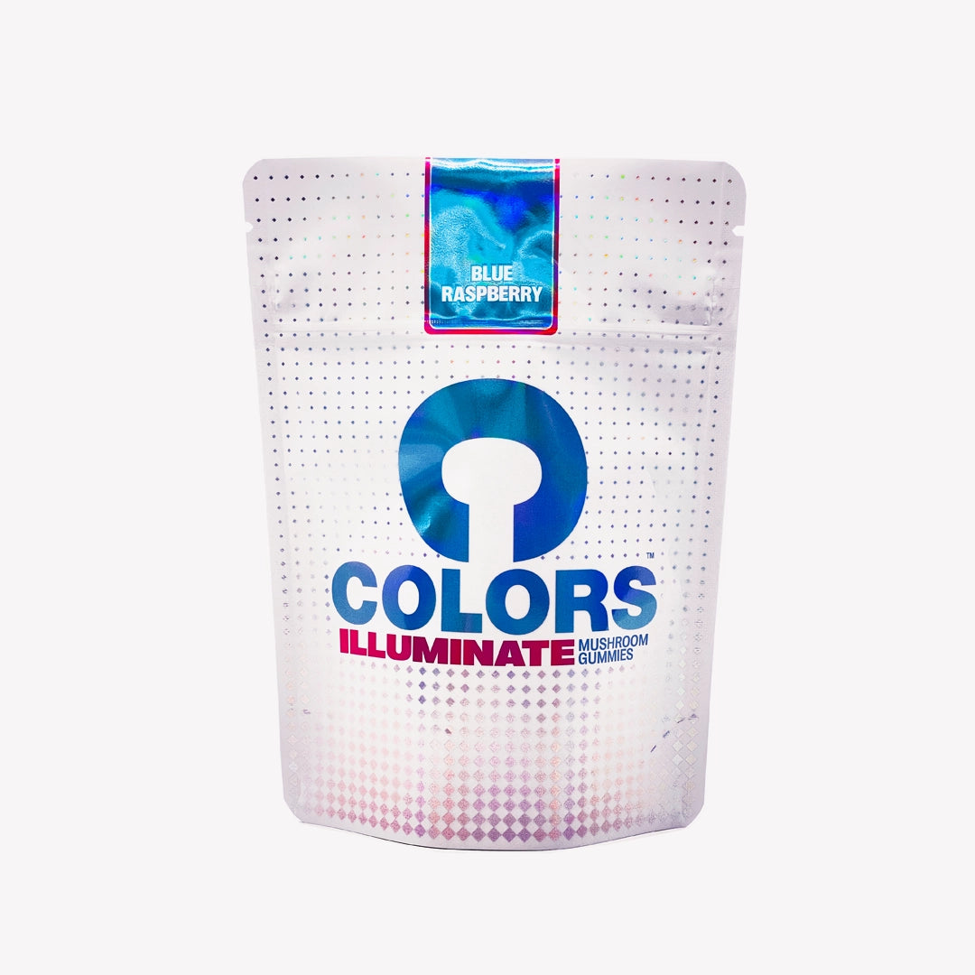 Colors | Illuminate Mushroom Gummies | 400 Mg Per Gummy | 60 Count Multicolor | Mood Support