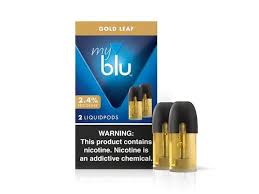 BLU Pods gold leaf 2pk 2.4%