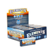 Elements Wide Rolling Tips 50 per pack