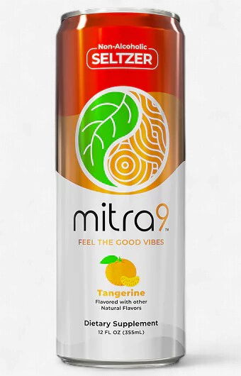Mitra9 | Kratom Seltzers - Tangerine