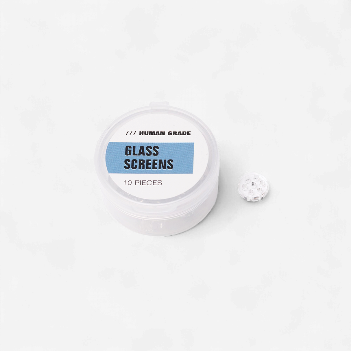 Human Grade | Glass Screens, Discs