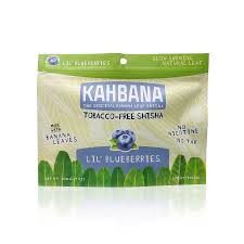 Kahbana tobacco free shisha - lil' blueberries