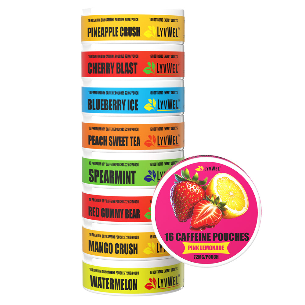 LyvWel | 72mg Caffeine Pouches
