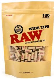 Raw Wide Tips - 180 CT