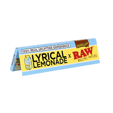 RAW X lyrical lemonade organic hemp wraps - king size