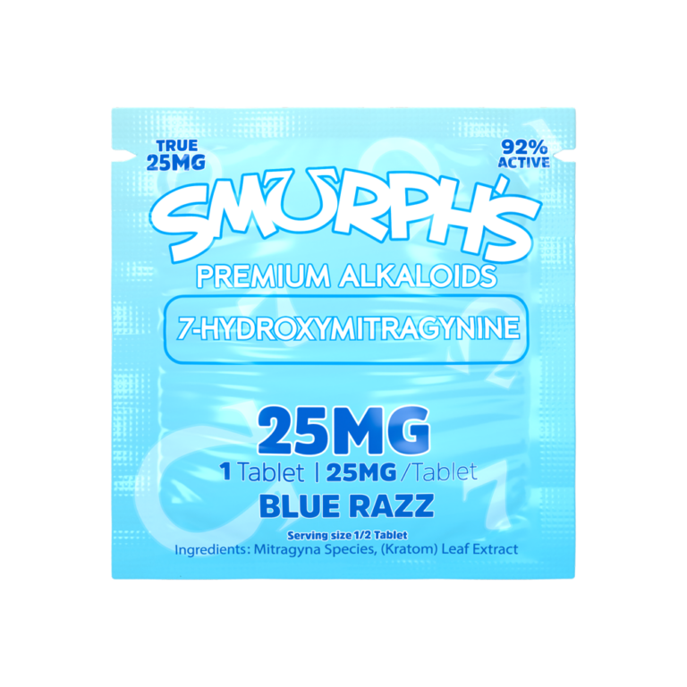 Smurph's 25mg 7-Hydroxymitragynine Tablet