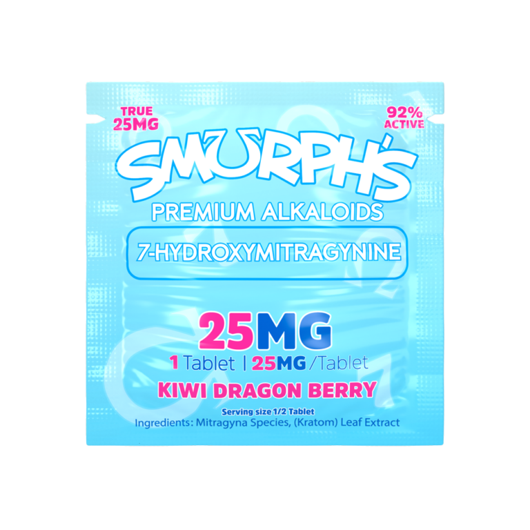 Smurph's 25mg 7-Hydroxymitragynine Tablet