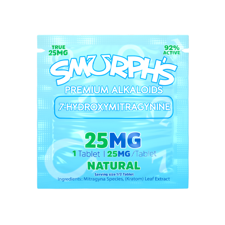 Smurph's 25mg 7-Hydroxymitragynine Tablet