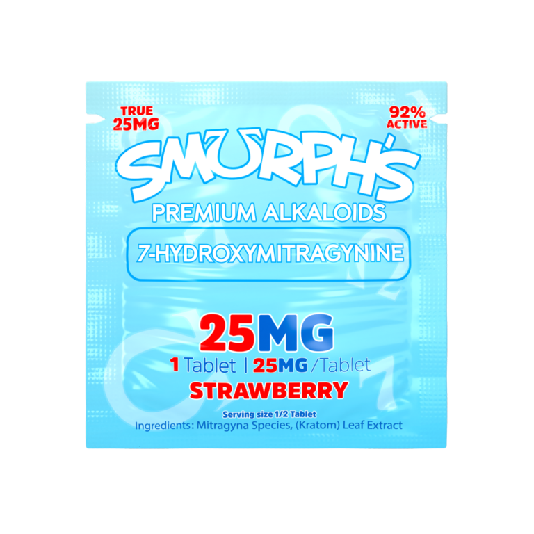 Smurph's 25mg 7-Hydroxymitragynine Tablet