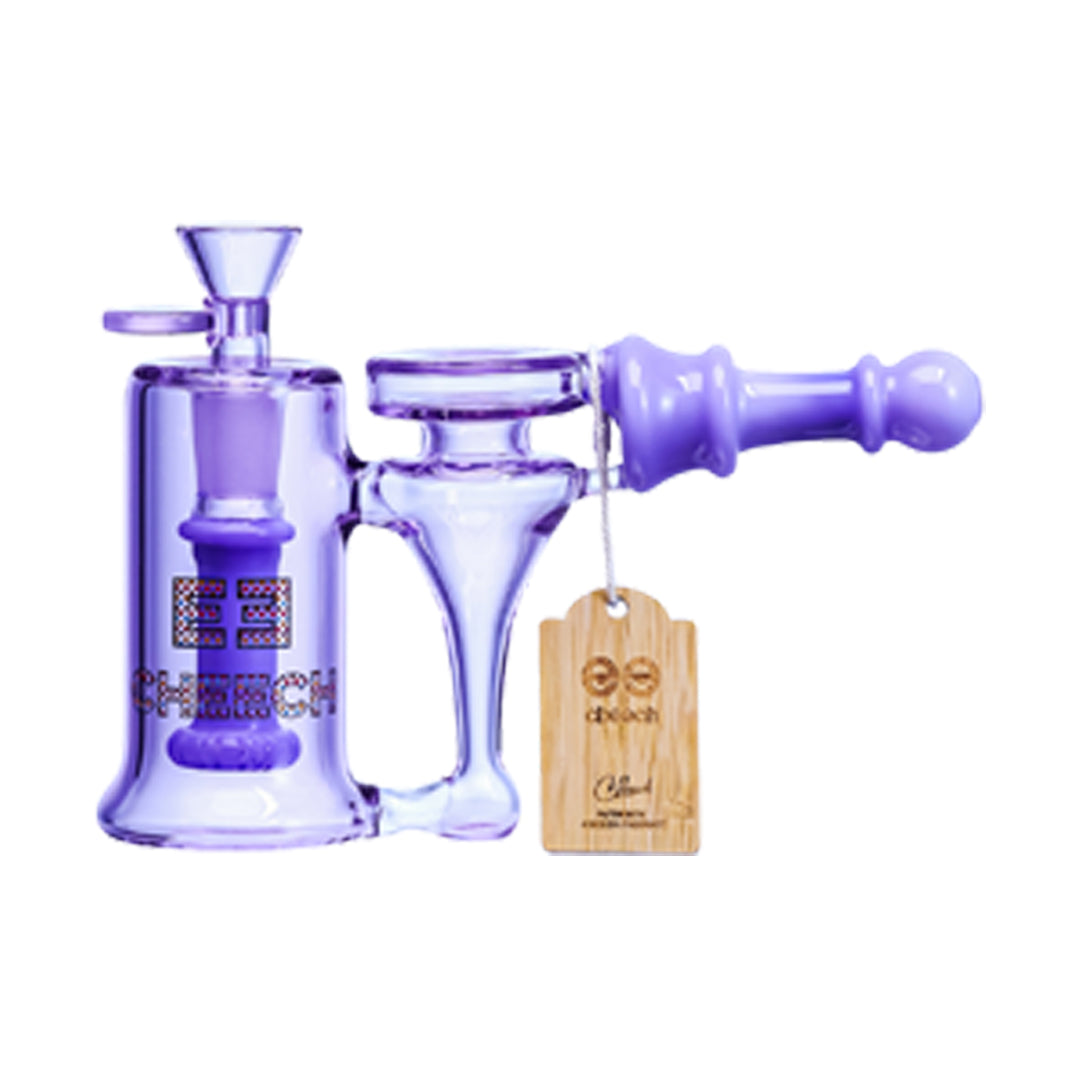 Cheech 4" The Cyclist - Transparent Purple