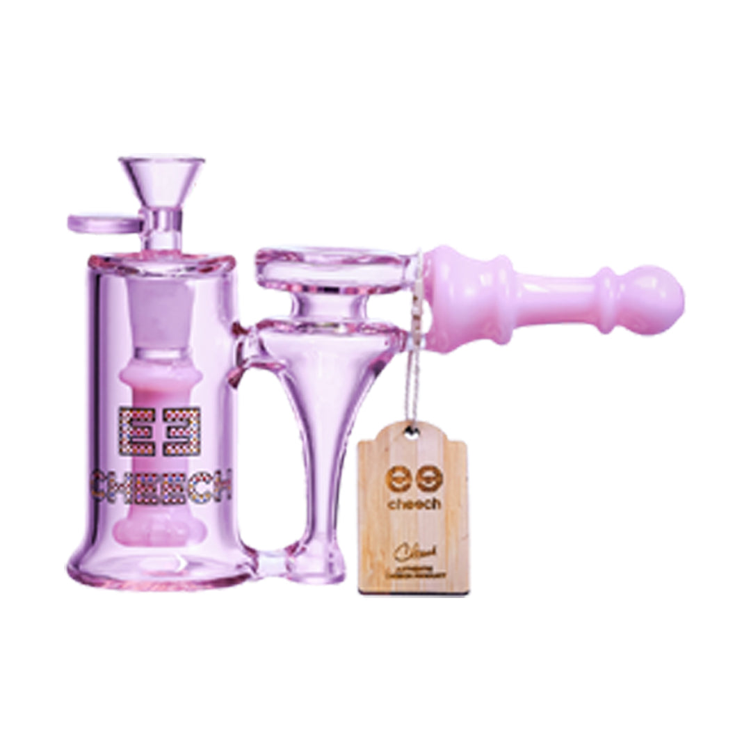 Cheech 4" The Cyclist - Transparent Purple