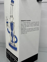 Crave gift bag 10 in. recycler bong High quality Thick glass