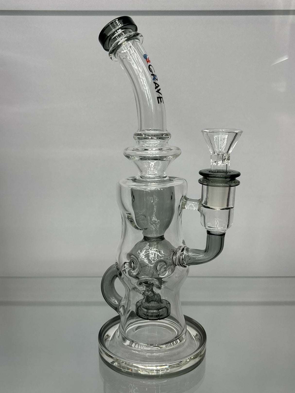 Crave gift bag 10 in. recycler bong High quality Thick glass