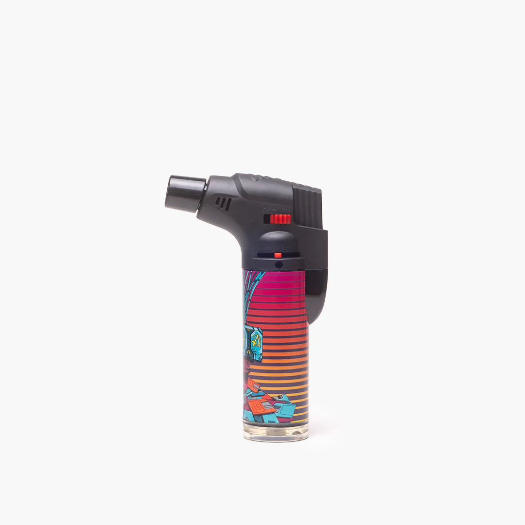 Bernie Skull & Roses Torch Lighter