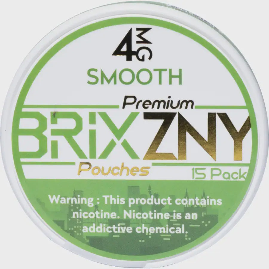 BrixZNYC Nicotine Pouches, Smooth