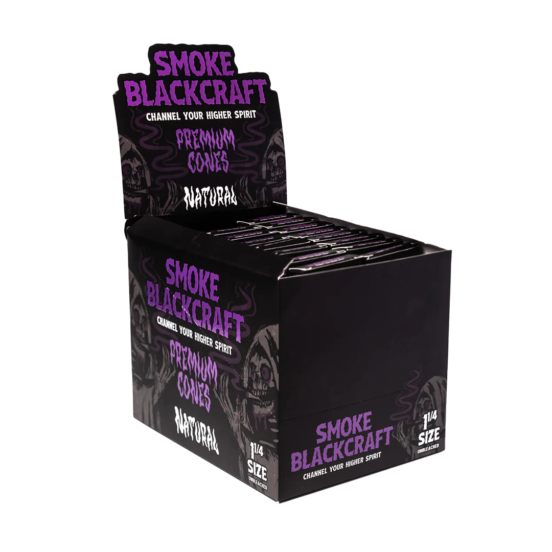 BlackCraft 1 1/4 Cones - Premium Natural unbleached