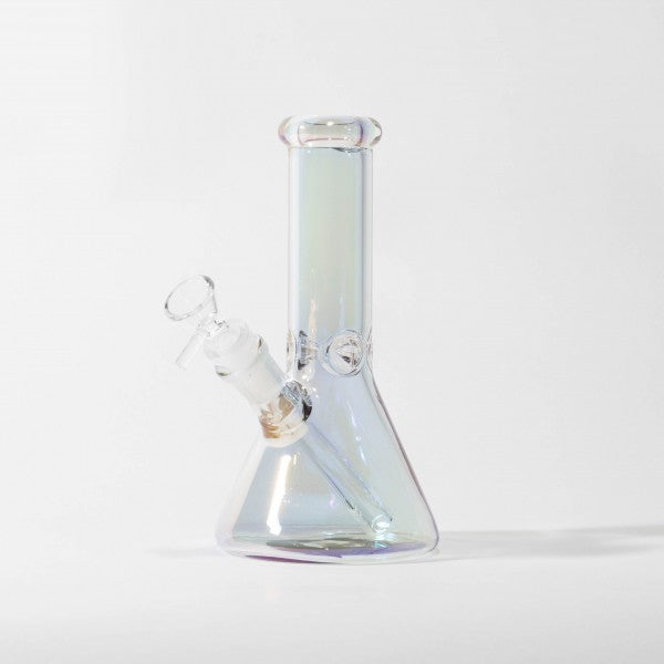 Glass House 8" Iridescent Mini Beaker Water Pipe
