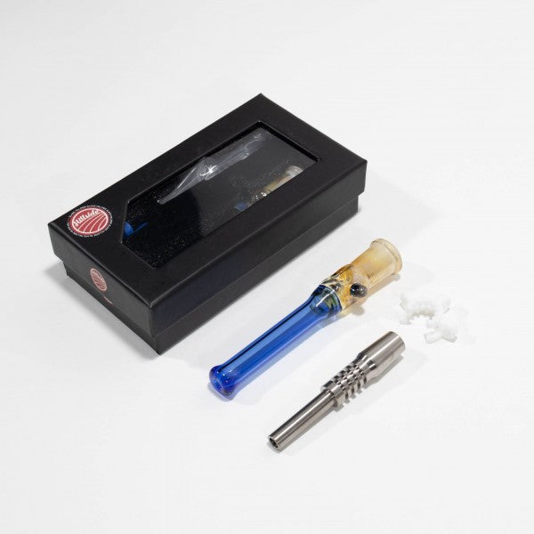 Hillside Glass Two-Toned Straw 14mm