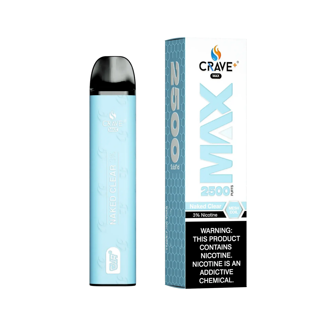 Crave+ Max 2500 Puffs