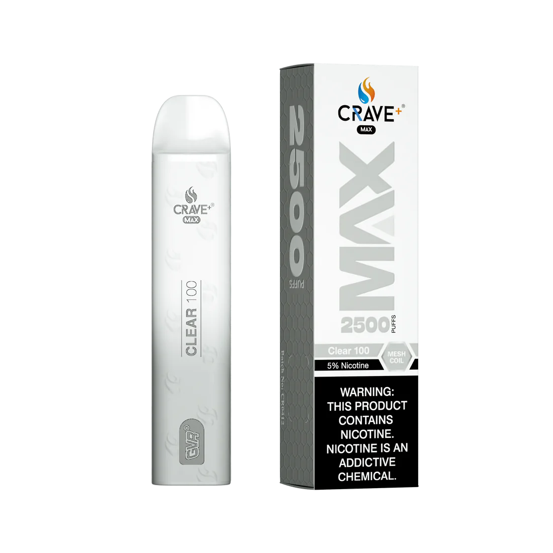 Crave+ Max 2500 Puffs