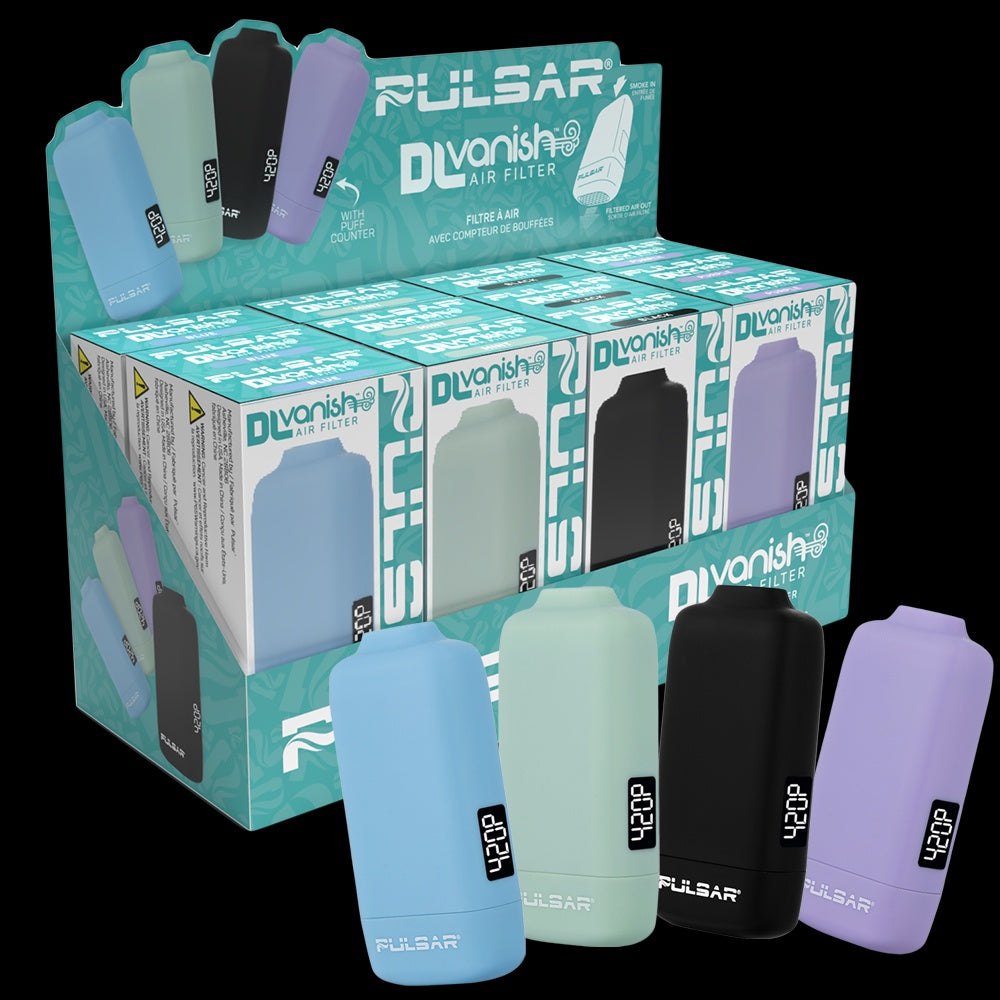 Pulsar | DL Vanish Air Filter w/ Puff Counter, 100 mAh