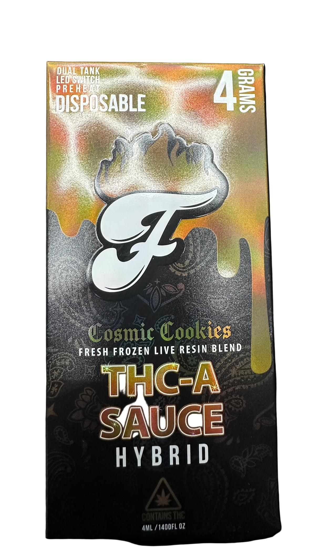 Fuego Cosmic Cookies 89.97% THCa Sauce Disposable 4g