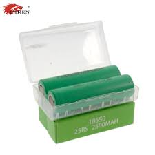 IMREN 25RS 18650 2500mAh 25A Li-ion RECHARGEABLE BATTERY 2CT/PK