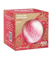JUST CBD BATH BOMB ROSE